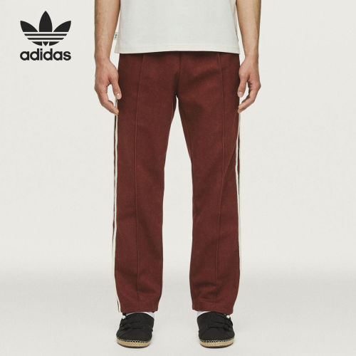 Adidas/阿迪达斯官方正品三叶草男女松紧时尚复古日常长裤KD4028