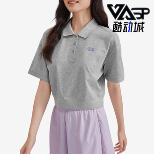 Skechers 斯凯奇正品 新款 女士透气亲肤针织翻领运动休闲POLO衫