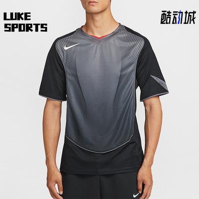 Nike/耐克正品Dri-FIT男士训练足球运动训练拼接球衣HV1179-010