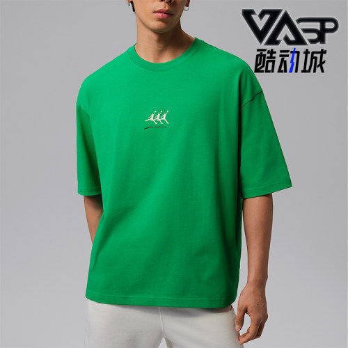 Nike/耐克正品Jordan Flight男士宽松刺绣经典休闲T恤IF3134-310
