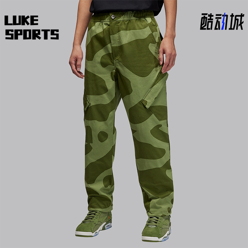 Nike/耐克正品JORDAN男士运动时尚经典训练休闲长裤FD7456-340