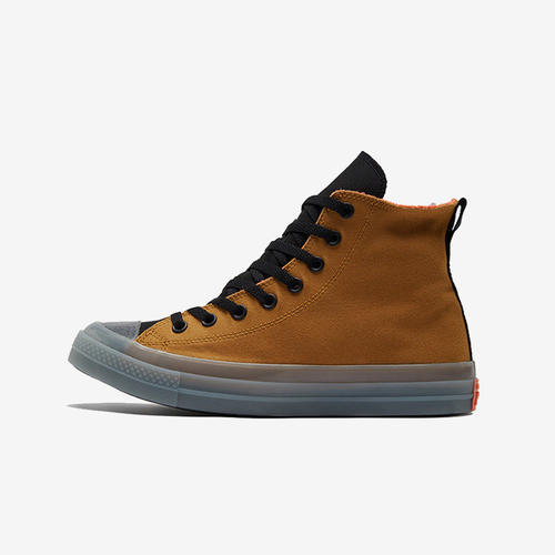 Converse匡威 新款CX保暖轻便加绒男女冬款高帮黑棕帆布鞋170998C