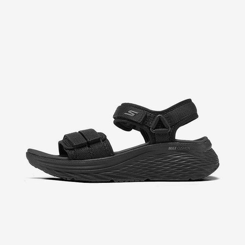 Skechers/斯凯奇正品2025女士休闲舒适耐磨日常凉鞋141617-BBK