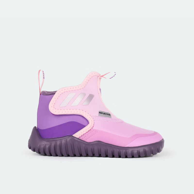 阿迪达斯正品儿童加绒休闲鞋