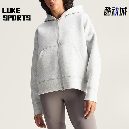 Adidas/阿迪达斯正品SCUBA HOODIE 女士运动宽松连帽夹克JM5792