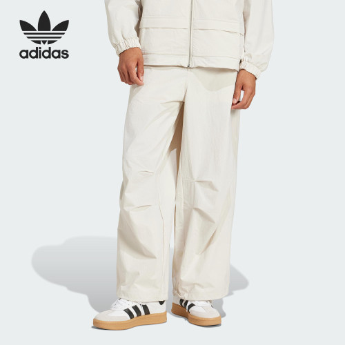 Adidas/阿迪达斯正品三叶草男士宽松梭织工装运动裤JD5894