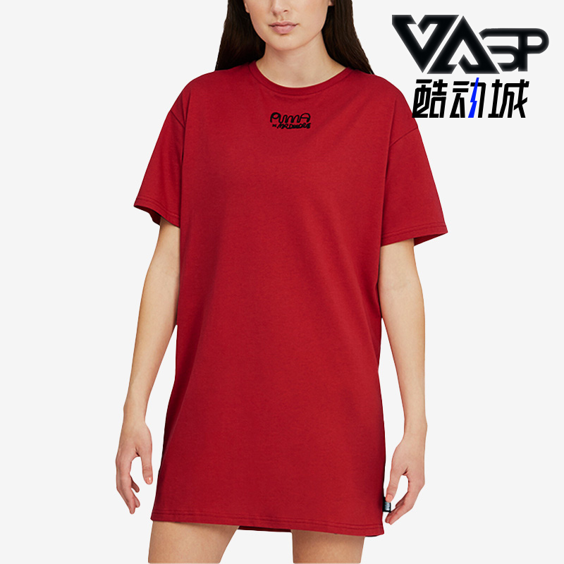 Puma/彪马正品MR DOODLE女士运动透气经典宽松连衣裙530656-22