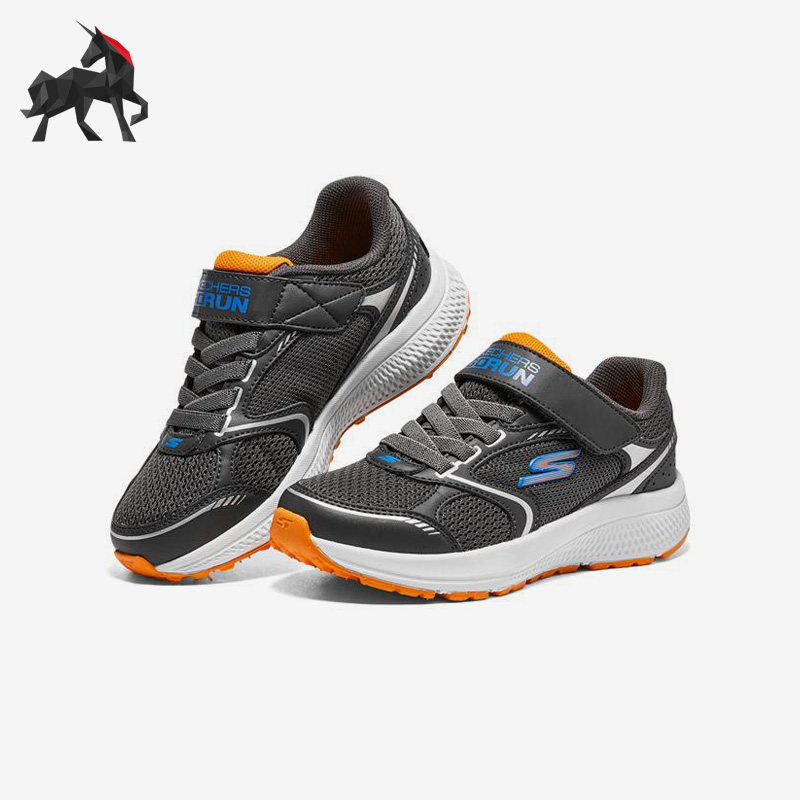 Skechers/斯凯奇正品GO RUN CONSISTENT大童魔术贴运动鞋 405009L