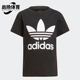 三叶草小童印花圆领透气休闲运动短袖 Adidas 阿迪达斯正品 H25245