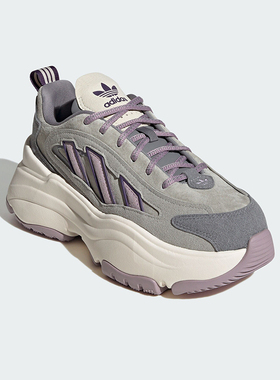 Adidas/阿迪达斯正品OZGAIA W女士经典厚底绑带老爹鞋JS1658