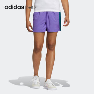 neo梭织女子运动休闲短裤 夏季 HD9482 阿迪达斯正品 Adidas