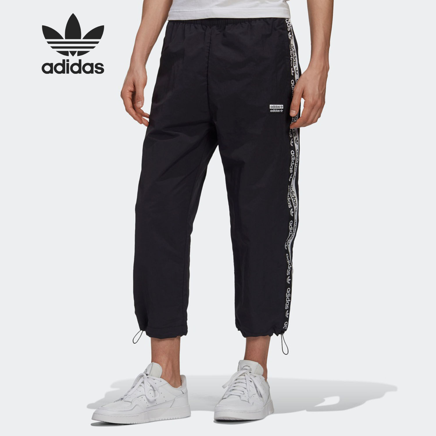 Adidas/阿迪达斯正品三叶草 TAPE WV 7/8 PNT 男子运动裤 GJ6744