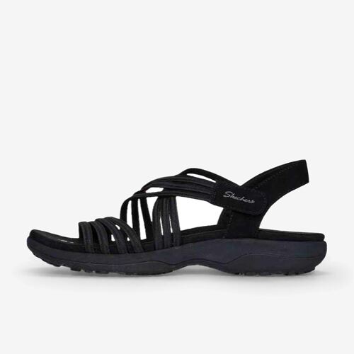 Skechers斯凯奇正品Reggae Slim Coffee Run女款凉鞋163573-BBK