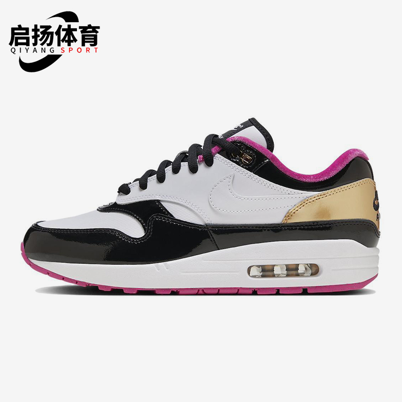 Nike/耐克正品Air Max男女耐磨气垫拼接缓震运动跑步鞋HJ3966-110