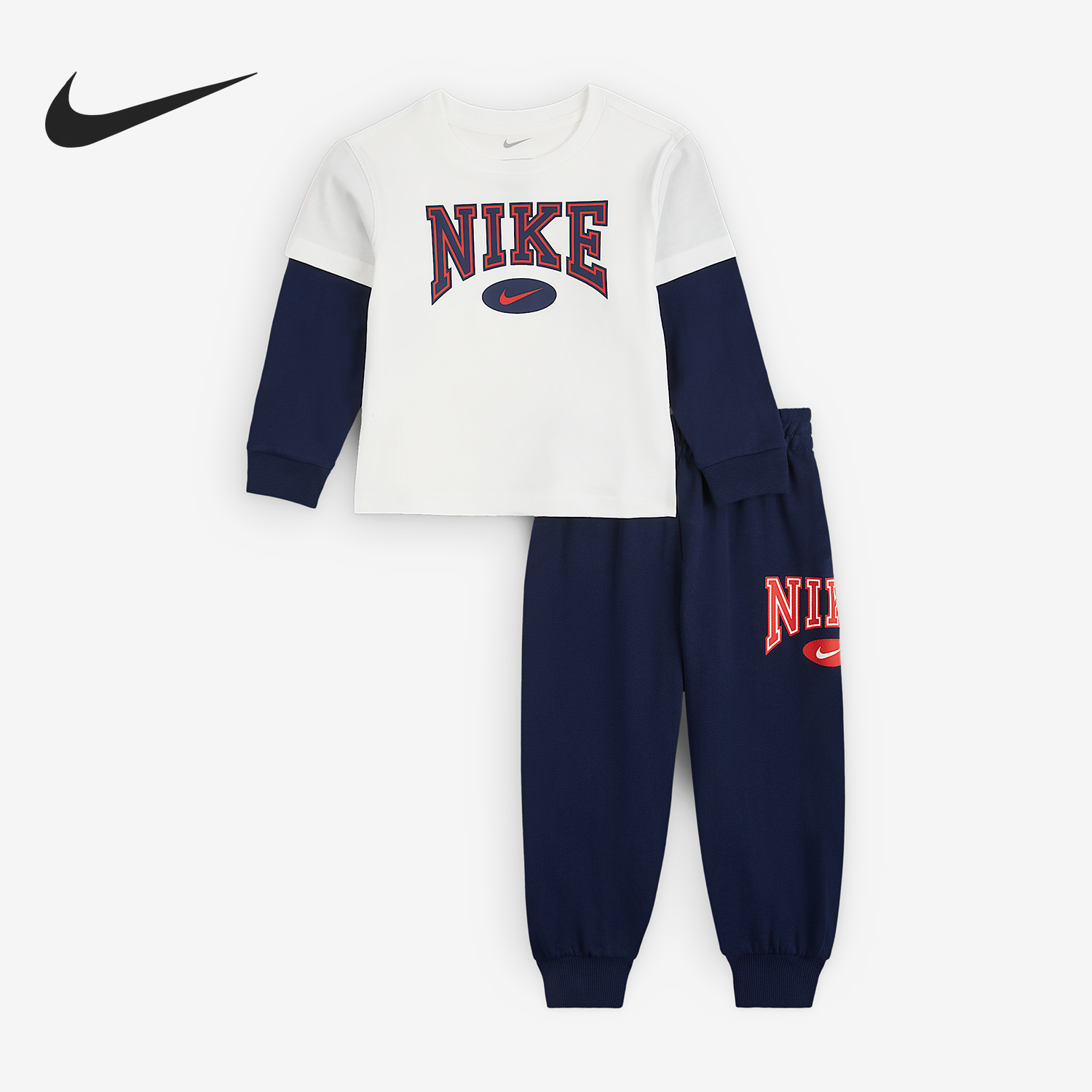 Nike/耐克正品Essentials婴童户外耐穿运动套装IO5891-410
