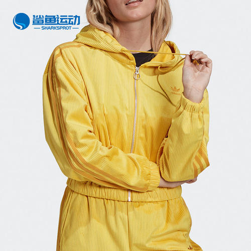 阿迪达斯三叶草女子运动连帽外套