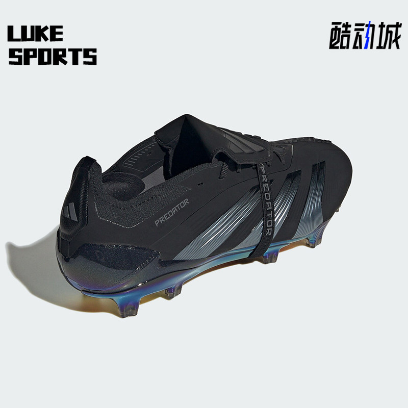 Adidas/阿迪达斯正品FG男女同款长钉翻折鞋舌足球鞋IE1810