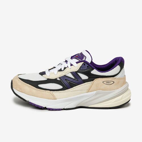 New Balance新百伦正品男款990 V6耐磨透气百搭低帮跑步鞋U990WB6