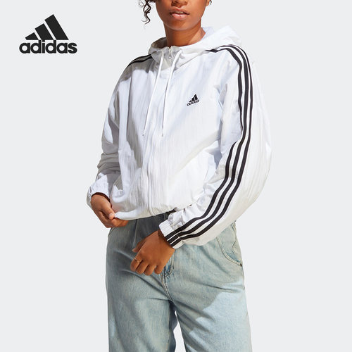 休闲连帽外套Adidas/阿迪达斯