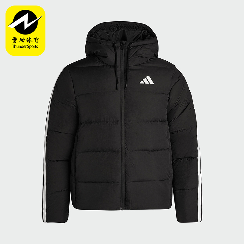Adidas/阿迪达斯正品ESS 3S P D HD J男士保暖拉链羽绒服KH3987