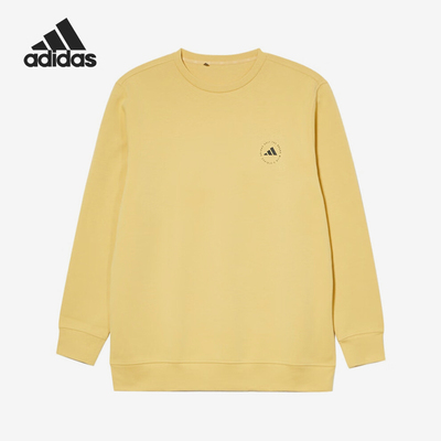Adidas/阿迪达斯官方正品新款男女时尚高尔夫圆领运动卫衣IW2395