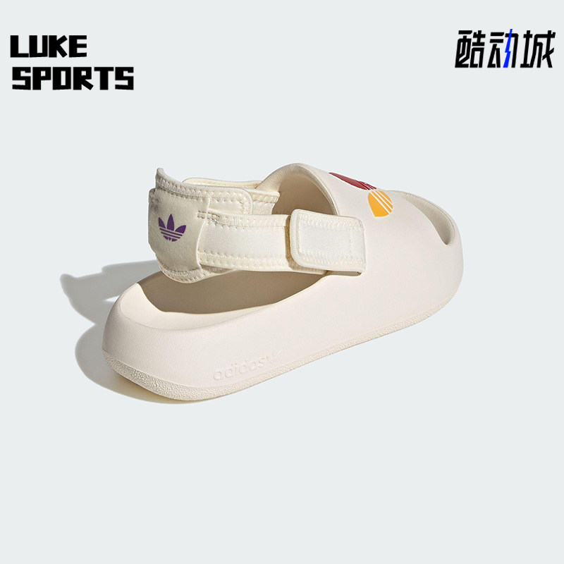 Adidas/阿迪达斯正品三叶草大童夏季经典魔术贴厚底凉鞋JP5521,童鞋/婴儿鞋/亲子鞋,凉鞋,淘宝优惠券,粉丝福利购,淘宝优惠卷