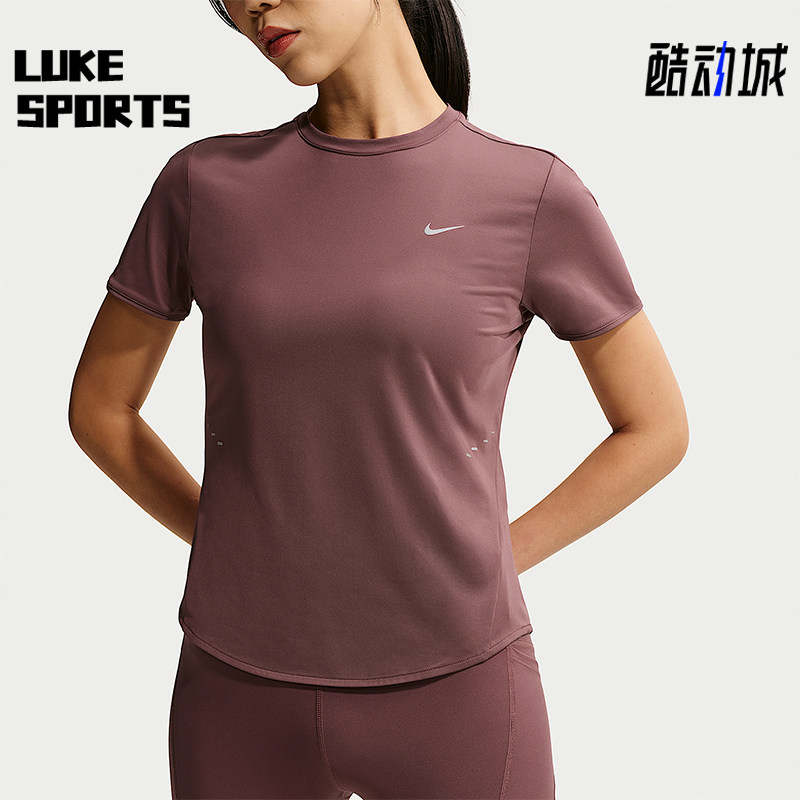 Nike/耐克正品2026年女士新款亲肤透气经典跑步短袖T恤HM9699-502