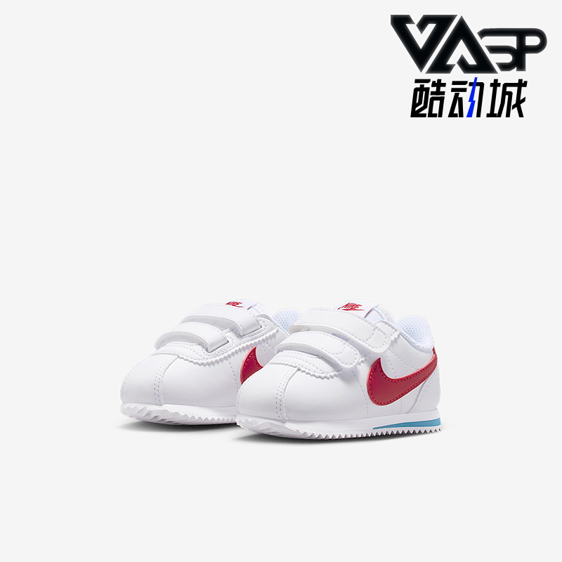 Nike/耐克正品Cortez婴童低帮休闲魔术贴轻便运动鞋IM2209-101