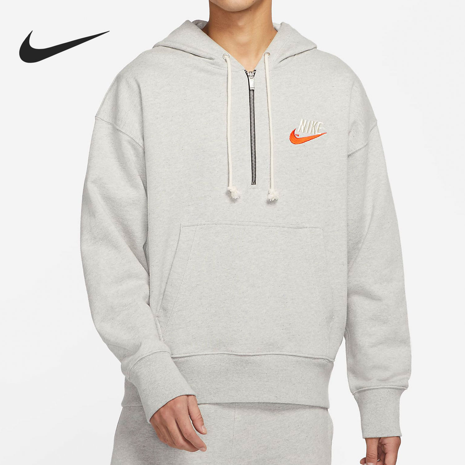 Nike/耐克正品新款男子半拉链连帽宽松卫衣 DM5280-050