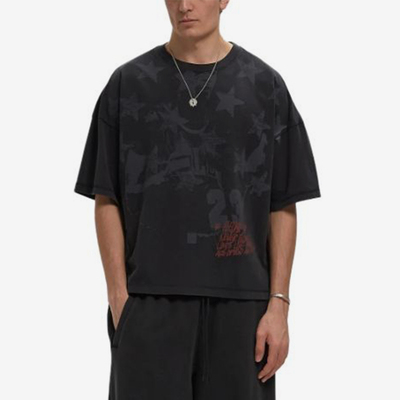 Nike/耐克正品JORDAN新款男黑色运动休闲经典短袖T恤IM7363-010