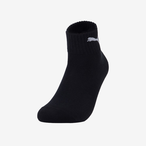 Puma/彪马正品秋季新款男女简约舒适透气运动短筒袜一双装