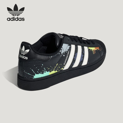 Adidas/阿迪达斯官方正品三叶草男女同款时尚休闲耐磨板鞋LA3775