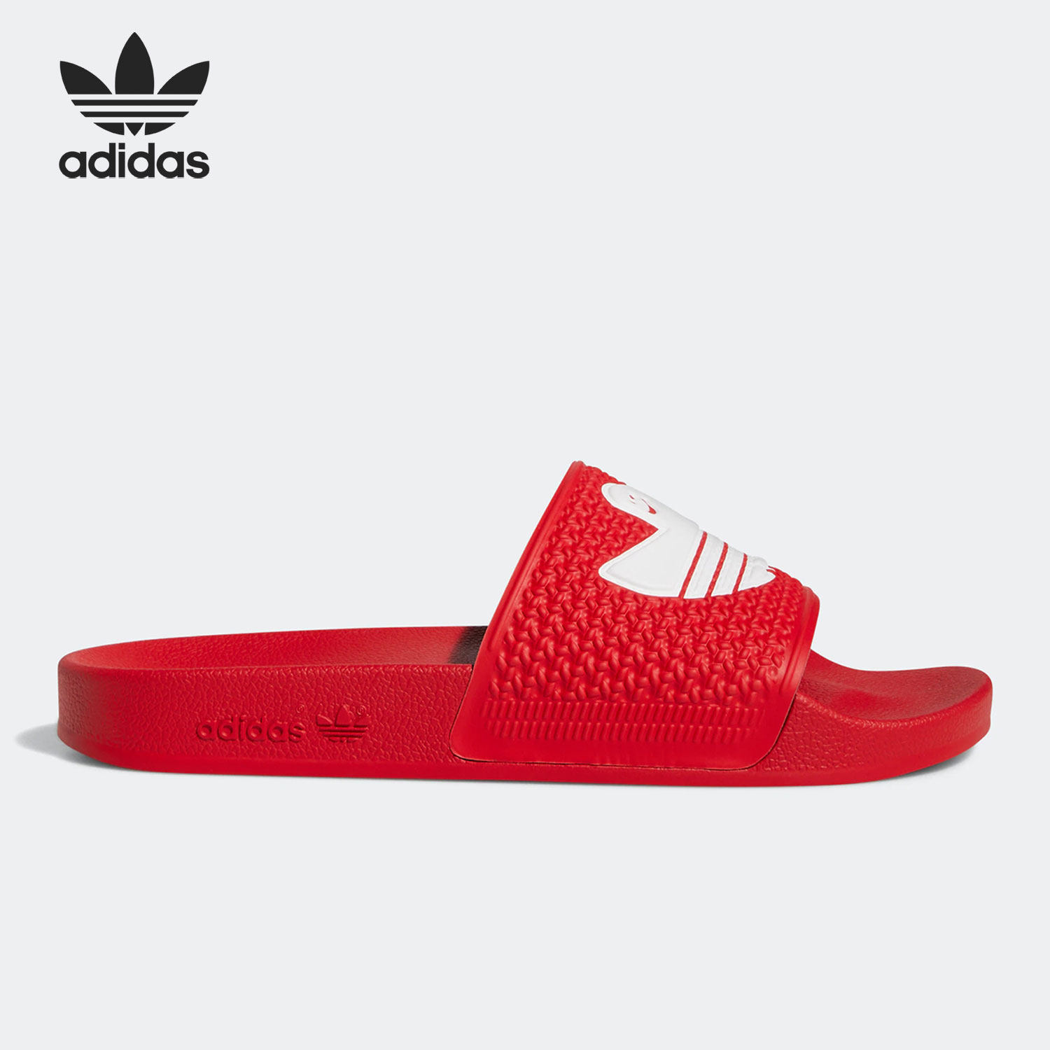 Adidas/阿迪达斯正品三叶草 SHMOOFOIL SLIDE男子舒适拖鞋 GY6943