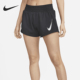 DX1032 Swoosh女士跑步运动训练透气短裤 010 耐克正品 Nike