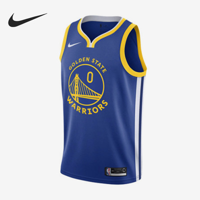 Nike/耐克正品19-20赛季金州勇士男子篮球运动球衣AV4947-404
