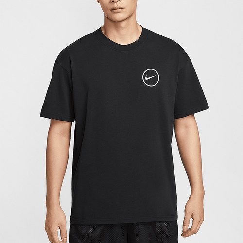 Nike/耐克正品夏季新款男士休闲宽松厚实柔软短袖T恤HJ3407-010