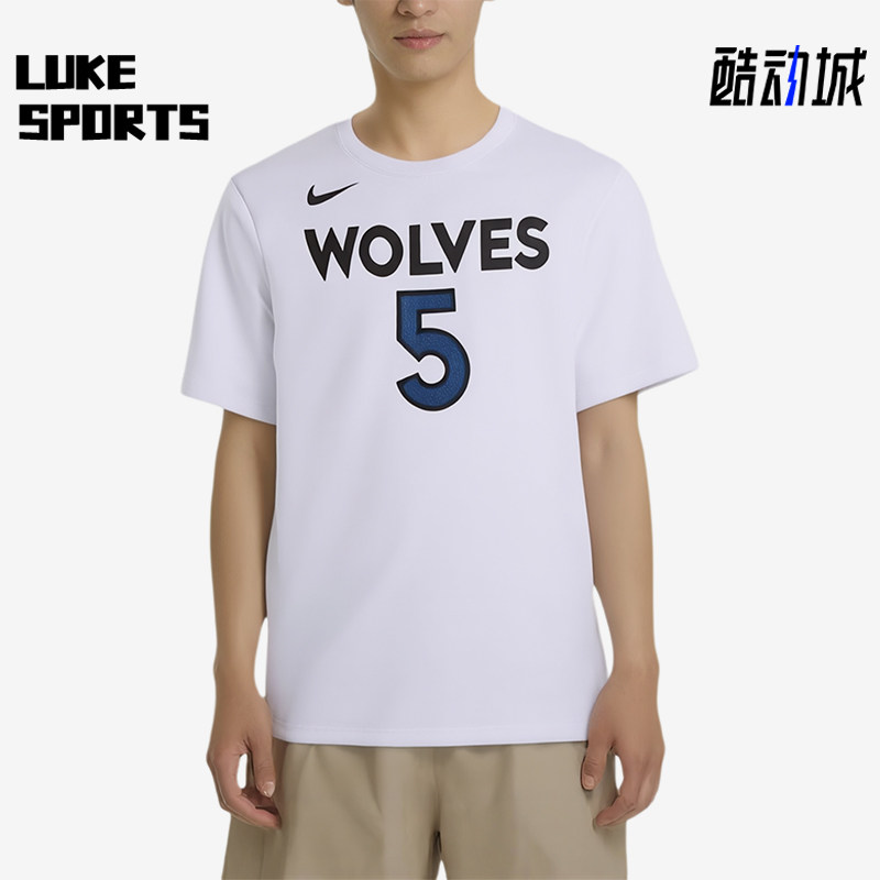 Nike/耐克正品新款男白蓝色街头柔软亲肤短袖T恤DR6387-107