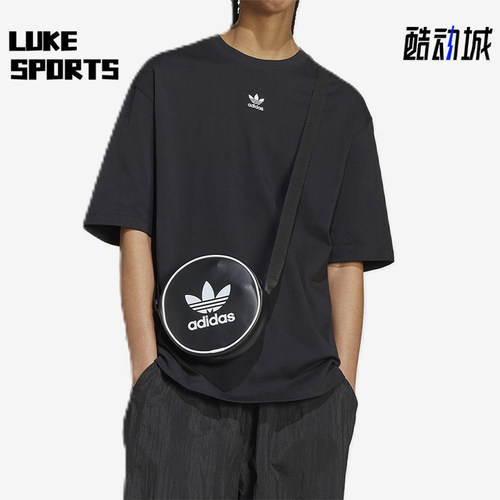 Adidas/阿迪达斯正品三叶草女士宽松休闲经典运动短袖T恤IY7321