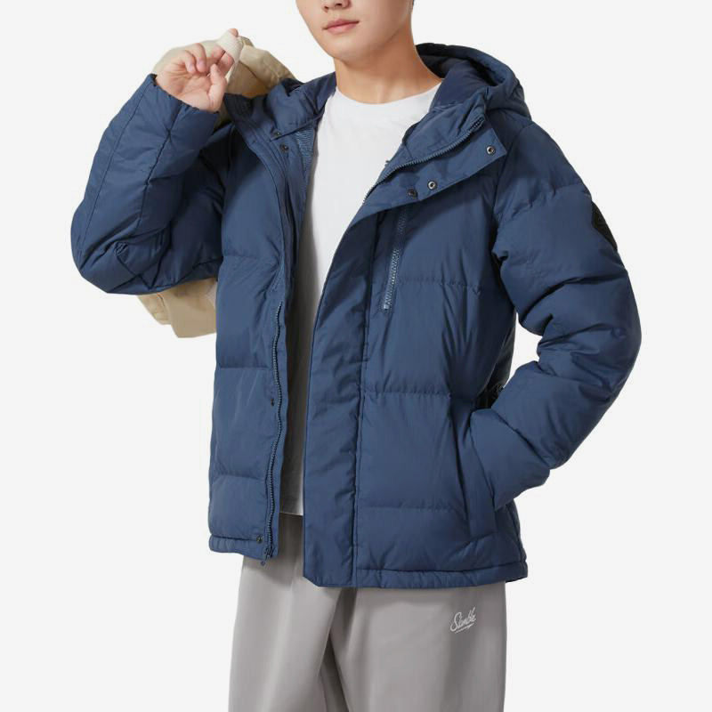 UA/安德玛正品运动男士时尚连帽保暖户外休闲羽绒服1378830-044