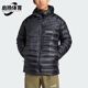 男士 新款 户外保暖运动连帽羽绒服IT3238 阿迪达斯正品 Adidas