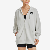 轻盈拉链透气夹克外套1382176 运动女士针织经典 114 安德玛正品