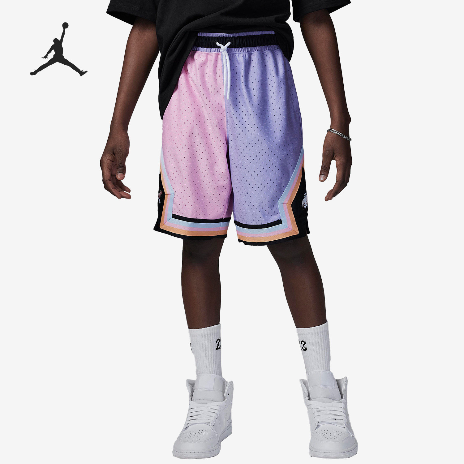 Nike/耐克正品Jordan大童夏新款透气篮球运动短裤FQ0661-538