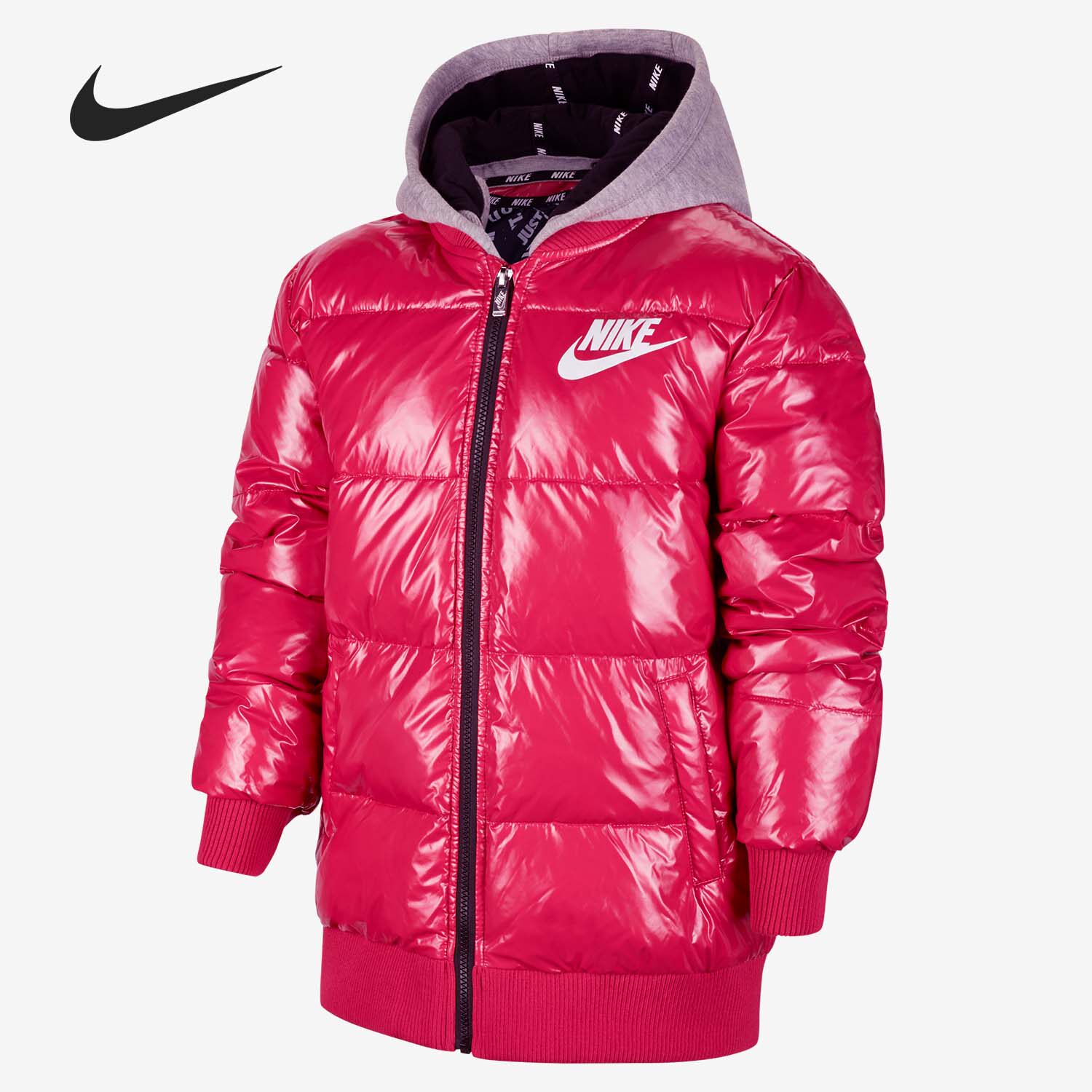 Nike/耐克正品 当季新款儿童运动连帽保暖外套羽绒服 HA5144