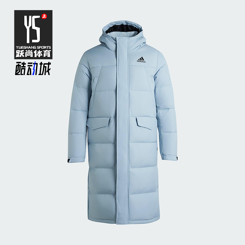 Adidas/阿迪达斯正品V L DOWN PARKA男士长款保暖羽绒服KF6747