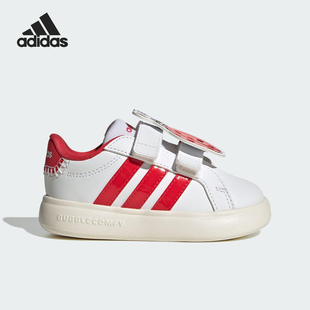 婴童日常低帮魔术贴休闲运动鞋 Adidas 款 春季 KJ8652 阿迪达斯正品