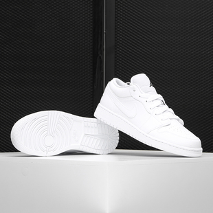 JORDAN 耐克AIR 低帮休闲553560 AJ1大童运动童鞋 LOW Nike