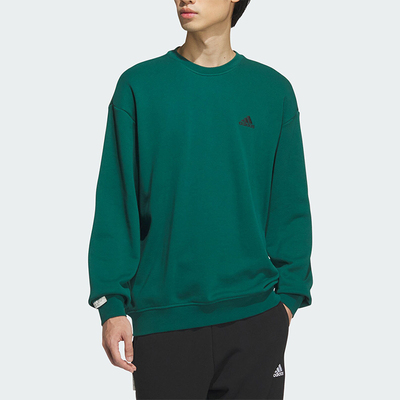 阿迪达斯男女宽松运动休闲卫衣