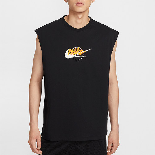 Nike/耐克正品夏季男士透气宽松针织篮球运动无袖背心IB4329-010