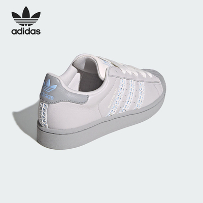 Adidas/阿迪达斯官方正品三叶草女士透气经典贝壳头板鞋JQ8729