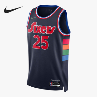 Nike/耐克正品西蒙斯球迷版男士运动篮球无袖背心DB4041-419